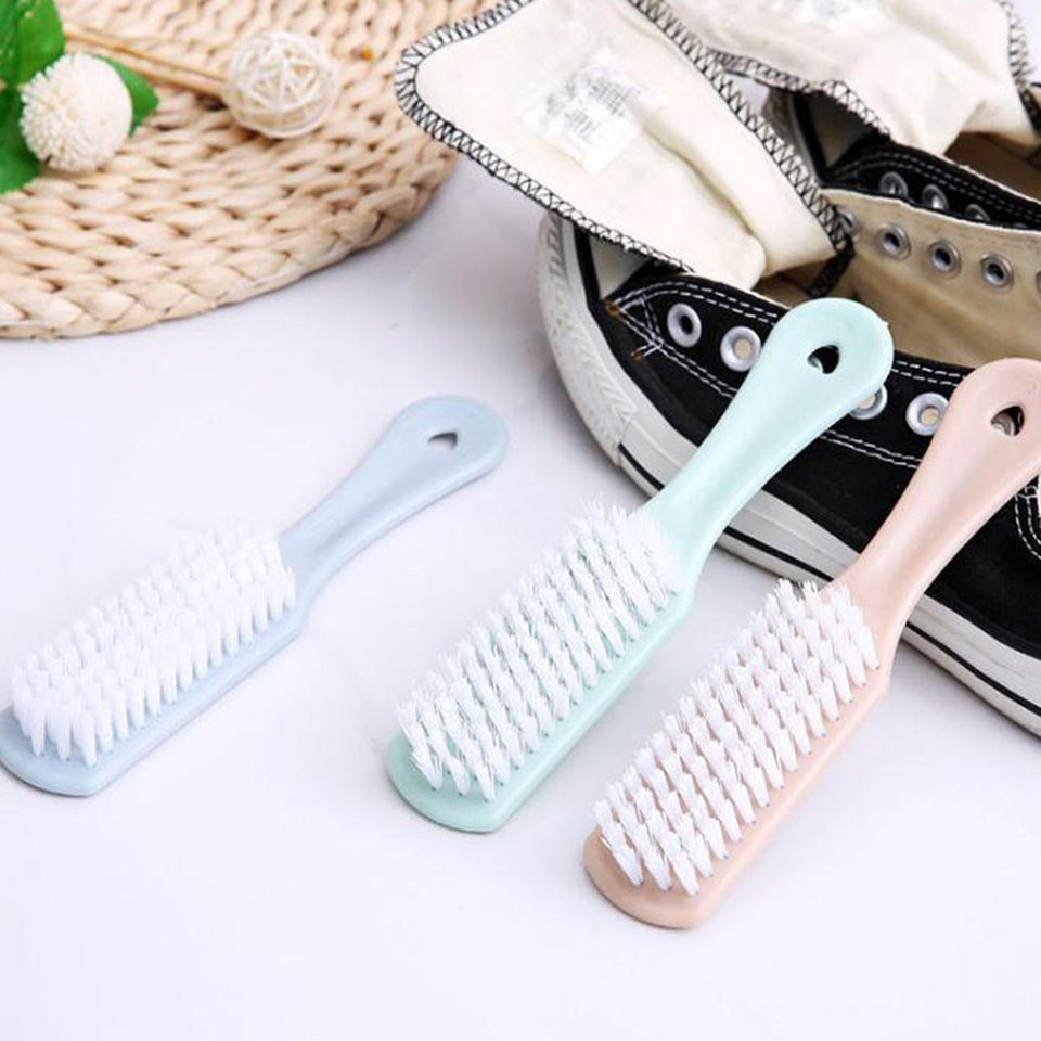 Bàn Chải Vệ Sinh Giày Lông Mềm Tay Cầm Dài Tiện Dụng
