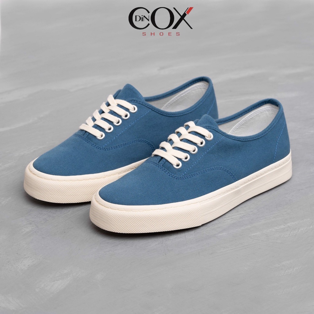 Giày Sneaker Nam Vải Chính Hãng DINCOX E06 BLUE Sang Độc Đáo