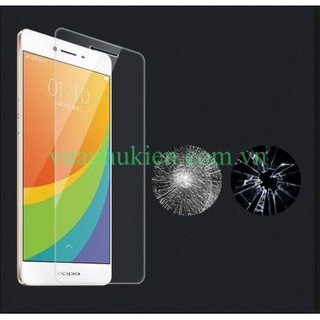 Bộ 2 Tấm dán kính cường lực OPPO R7S chống vỡ, chống xước màn hình Tặng ốp dẻo