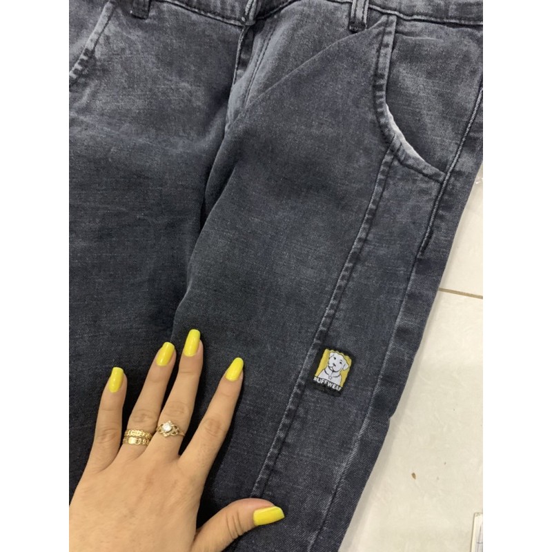 quần jean nam dáng joger bo chun gấu chân ( video cận chất ) | BigBuy360 - bigbuy360.vn