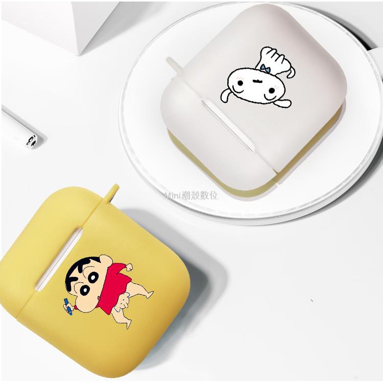 Vỏ Bảo Vệ Hộp Sạc Tai Nghe Airpods Pro / 2 / 3 Hình Cậu Bé Bút Chì Shin Hoạt Hình Đáng Yêu | BigBuy360 - bigbuy360.vn