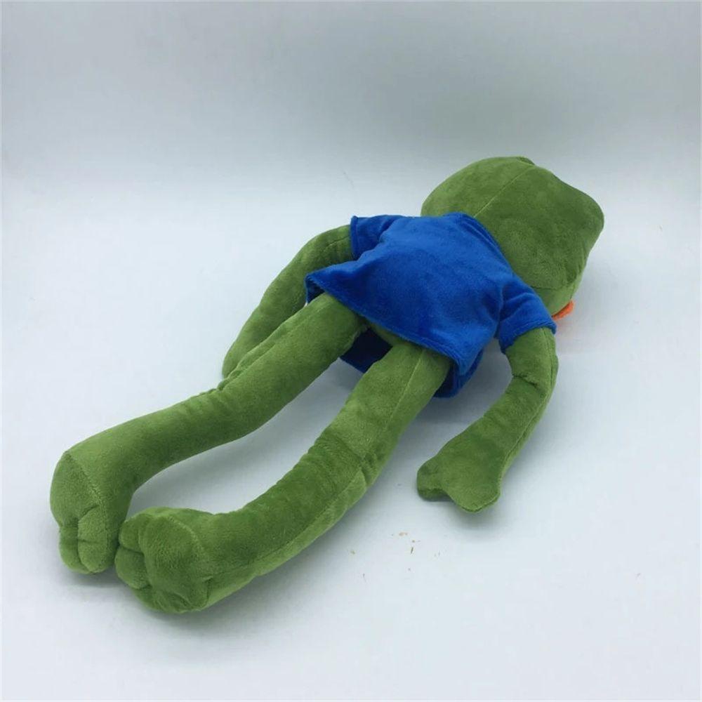 Thú Nhồi Bông Hình Chú Ếch Vui Nhộn 45cm Mềm Mại Dành Cho Bé
