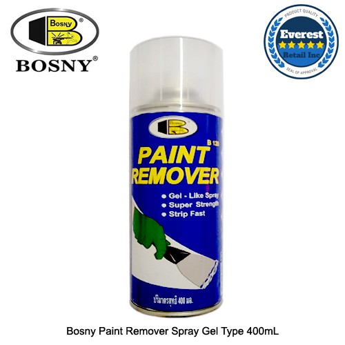 Chai xịt tẩy sơn Bosny Paint Remover B128 400ML