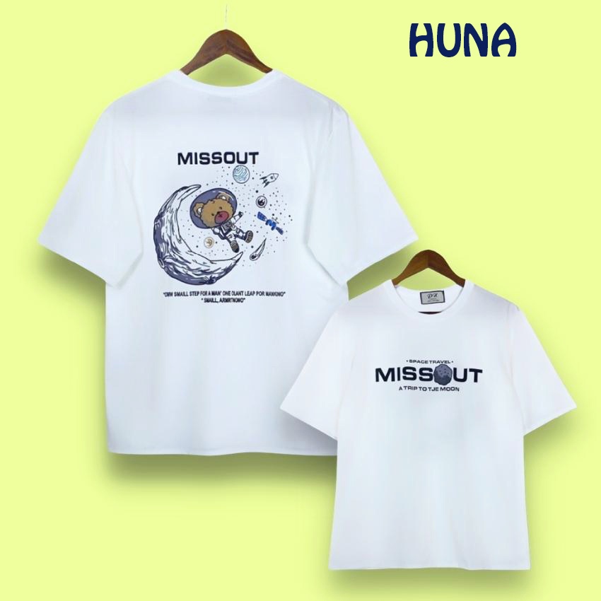 Áo Phông From Rộng HUNA Áo Phông UNISEX nam nữ AT01 kiểu dáng trẻ trung năng động cá tính COTTON chất mát thấm hút Phông | BigBuy360 - bigbuy360.vn