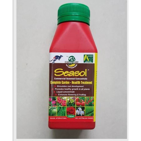Phân bón là hữu cơ Tảo Biển SEASOL siêu ra rể ra hoa đậu trái 250ml