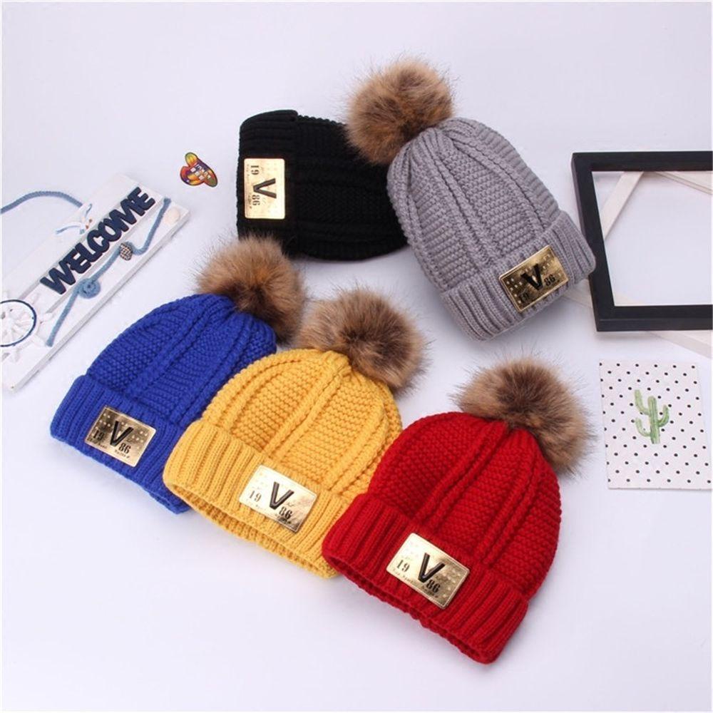 SUSANS Set Mũ Len Kèm Khăn Choàng Cổ Giữ Ấm Cho Bé