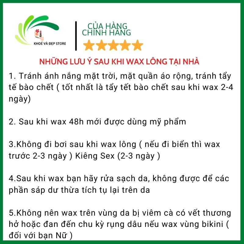 Combo sáp Wax lông tay chân nách, vùng bikini , sáp wax nóng siêu bám mọi loại lông, triệt lông cao cấp nhập khẩu