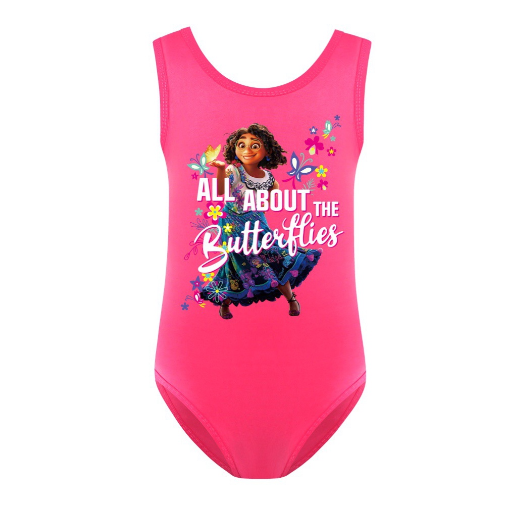 Bộ Đồ Bơi Một Mảnh In Hoạt Hình Dễ Thương Cho Bé Gái