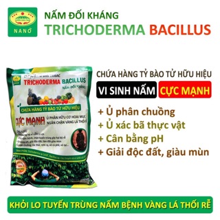 Nấm đối kháng trichoderma TRIBAC