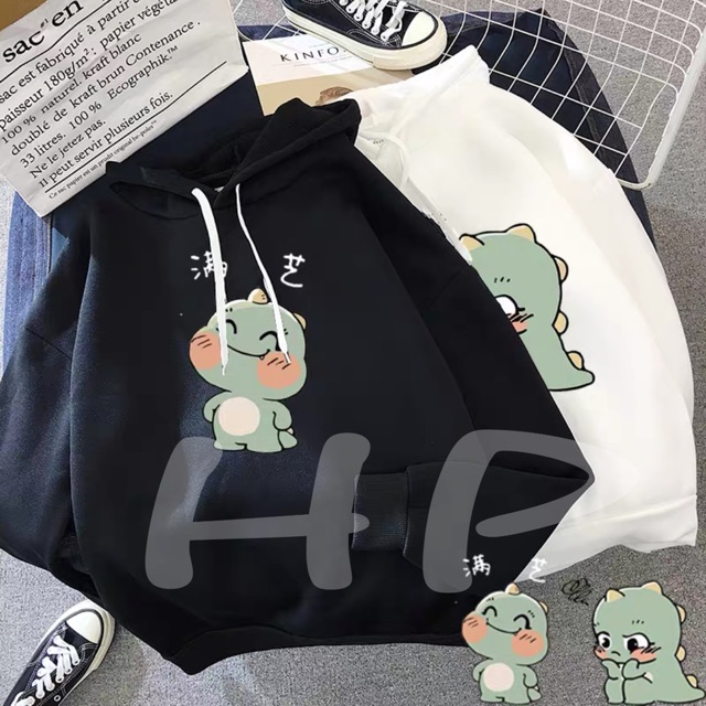 Áo hodie khủng long má hồng THP876 | BigBuy360 - bigbuy360.vn