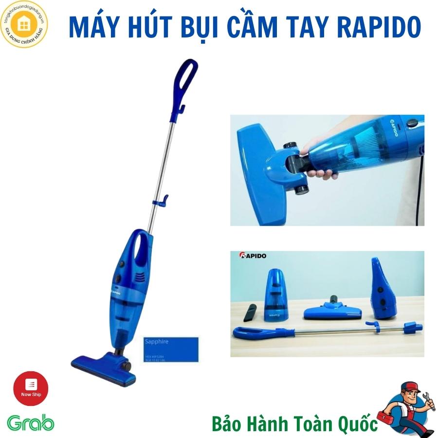 [Mã ELHA22 giảm 6% đơn 300K] Máy hút bụi cầm tay Rapido RVC- 600H, đa tiện ích tới từng mọi ngóc ngách