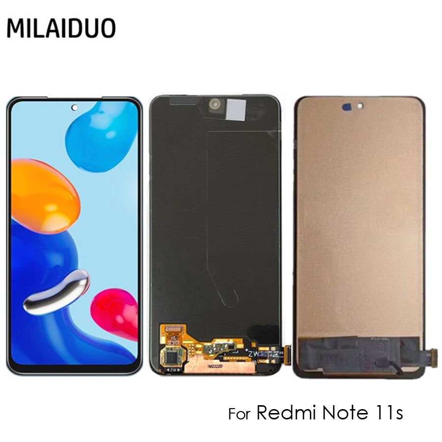 Ốp Điện Thoại Cho Xiaomi Redmi Note 11/ Note 11s 112201117Tg, 2201117Tiểu; 2201117Sg, 2201117Màn Hình LCD Cùng Bộ Số Hóa Cảm Ứng