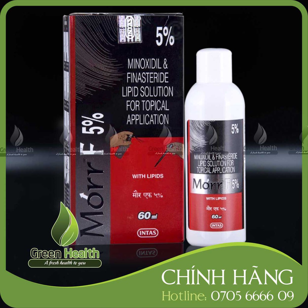 Morr F5 Thuốc mọc tóc Minoxidil & Finasteride 5%