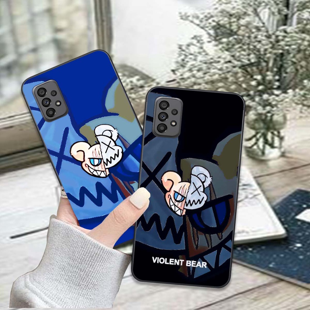 Ốp lưng điện thoại samsung a13 4g / a23 4g in hình gấu Kaw, Drew, Violent bear