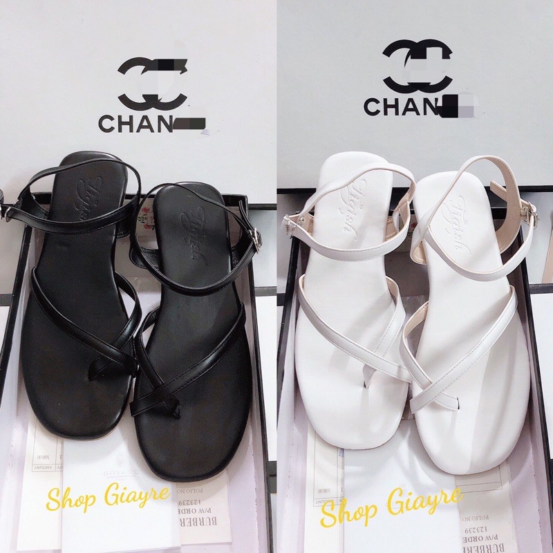Sandal xỏ ngón da mềm lót đệm (hàng đẹp )