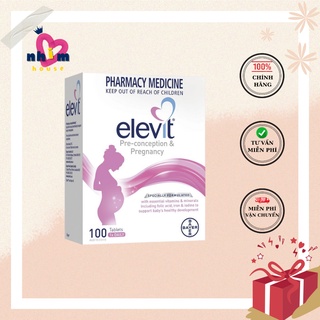 - Elevit bầu Úc - Vitamin tổng hợp cho mẹ bầu 100 viên