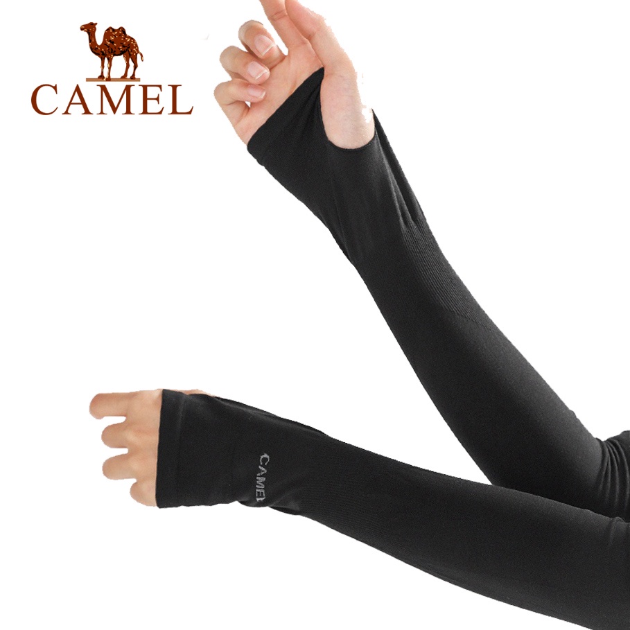 Găng tay Camel bằng lụa lạnh chống nắng / tia UV cho nam và nữ