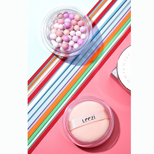 LEEZI Magic Meteor Loose Powder Ball Phấn Má Hồng Trang Điểm Dạng Viên 18g