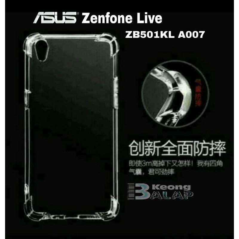 Ốp Lưng Tpu Silicone Mềm Chống Nứt Vỡ Cho Asus Zenfone Live Zb501Kl A007