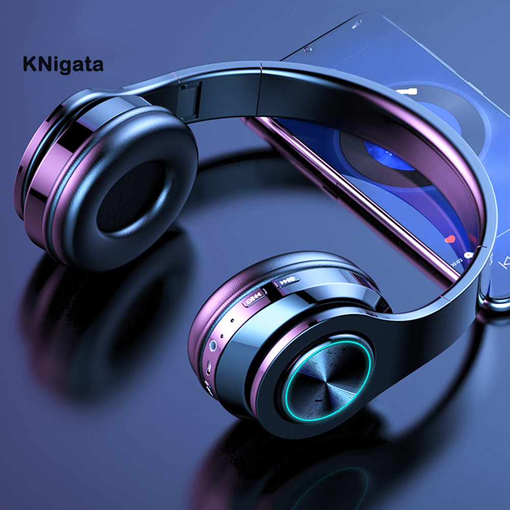 Tai Nghe Kn Phát Sáng Kết Nối Bluetooth 5.0 Có Thể Thu Gọn | BigBuy360 - bigbuy360.vn