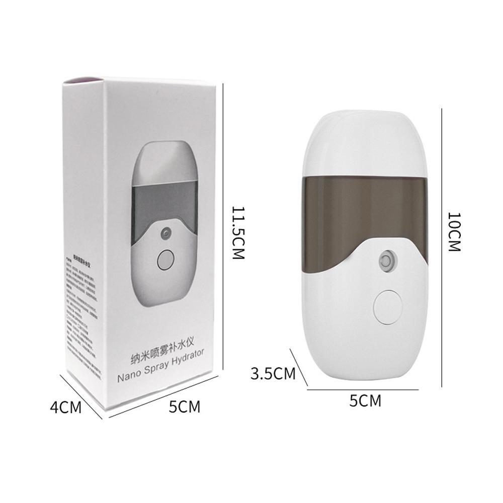 QQMALL Máy Phun Sương Nano Mini Sạc USB Chống Lão Hóa Chống Nếp Nhăn Làm Đẹp Cho Nữ