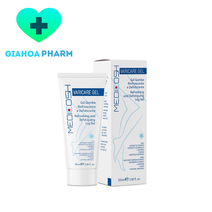 Gel chăm sóc tĩnh mạch chân Medicosh Varicare Gel (Nhập khẩu Italia)