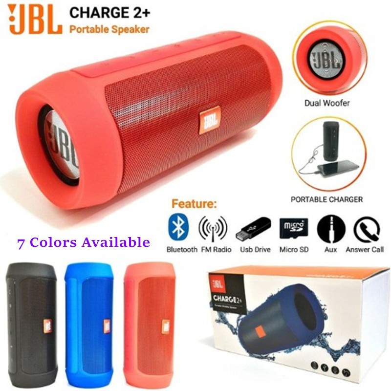 Loa Bluetooth JBL Charge2+(18.5cmx8cm) chống văng
