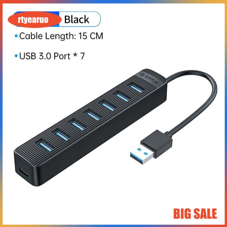 ORICO USB 3.0 HUB With Type C Power Supply Port For PC Computer Adapter