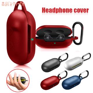 Vỏ bảo vệ hộp đựng tai nghe Samsung Galaxy Buds bằng Silicon chống sốc và chống trầy kèm móc chất lượng cao