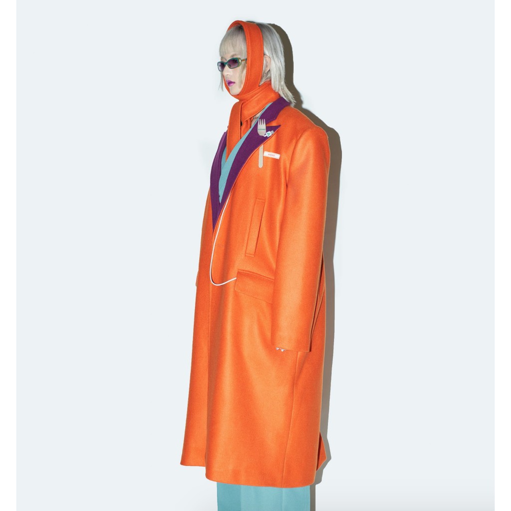 Áo Dạ AODEC O2 Overcoat Da Cam