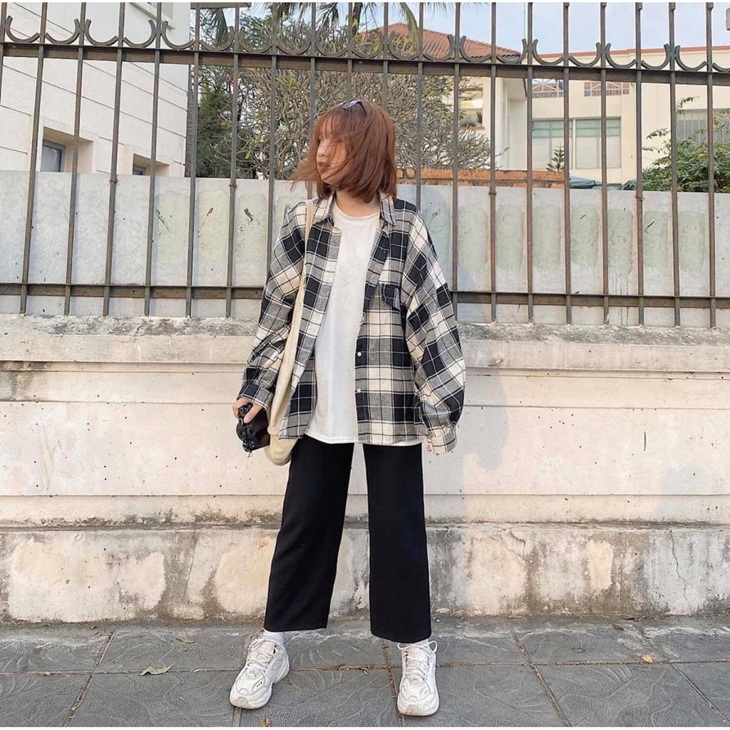 🍒 Sơ Mi Kẻ Thụng Hot Trend 🍒 | BigBuy360 - bigbuy360.vn