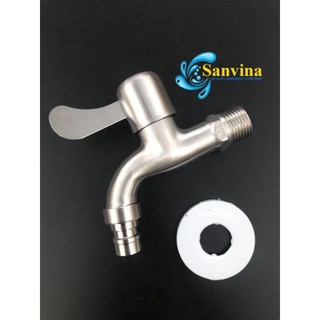 Vòi nước ,vòi xả nước máy giặc,vòi xả nước inbox 304 cao cấp