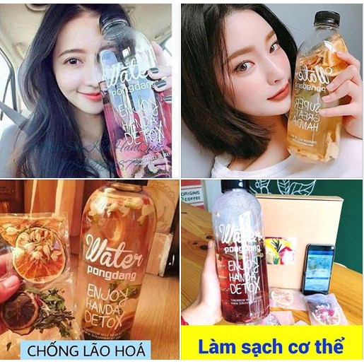 Gói detox dùng thử khổ qua, thanh long, cam, bưởi, quýt, chanh ROBIMART giảm cân đẹp da