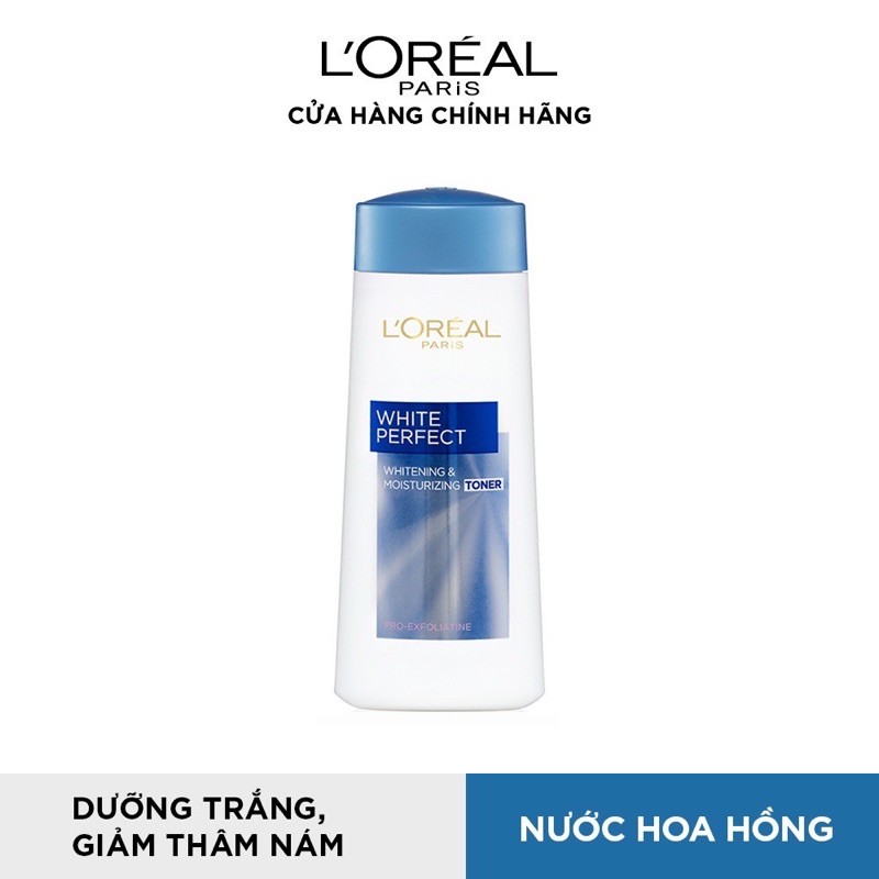 Nước hoa hồng se khít lỗ chân lông và trắng mịn da Loreal - L'Oreal Paris Aura Perfect 200ml