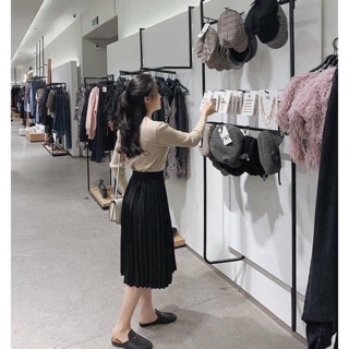 Chân váy xếp ly Quảng Châu