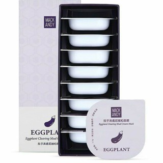 ( Xả lỗ )  Mặt Nạ Dưỡng Trắng Giảm Mụn Đầu Đem Cà Tím Eggplant