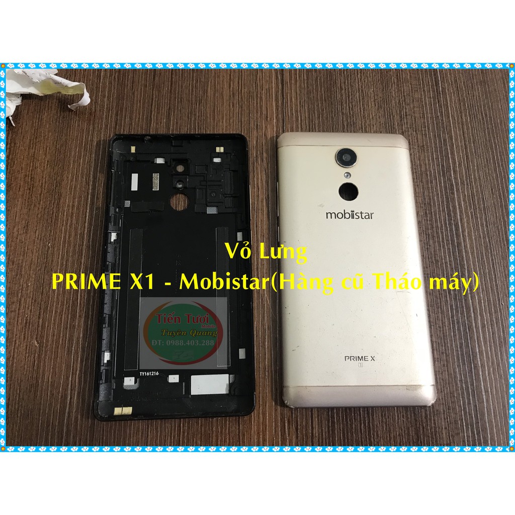 Vỏ Lưng Prime X1 - Mobistar (Hàng Cũ Tháo Máy)