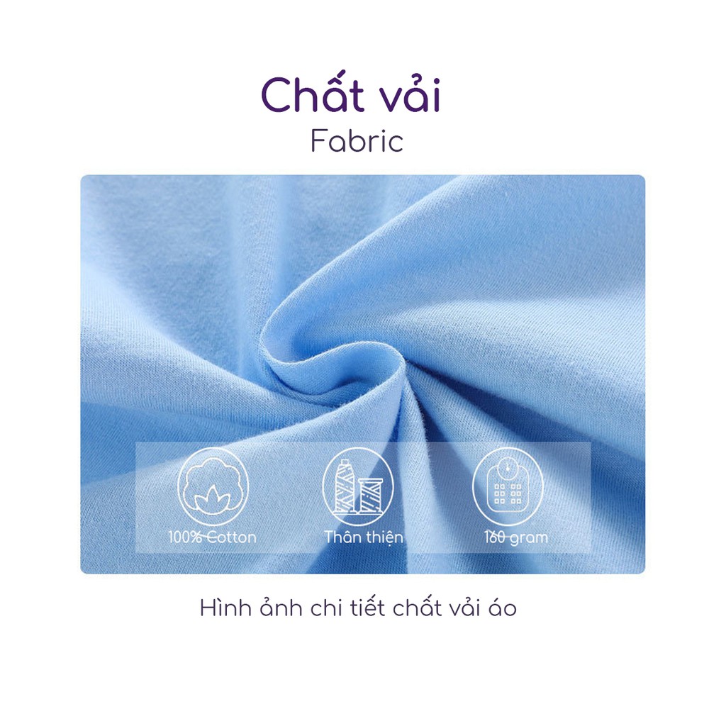 Bộ Quần Áo Cho Bé Trai Từ 2 Đến 8 Tuổi Cao Cấp Chất 100% Cotton 6 Màu Thời Trang Đáng Yêu