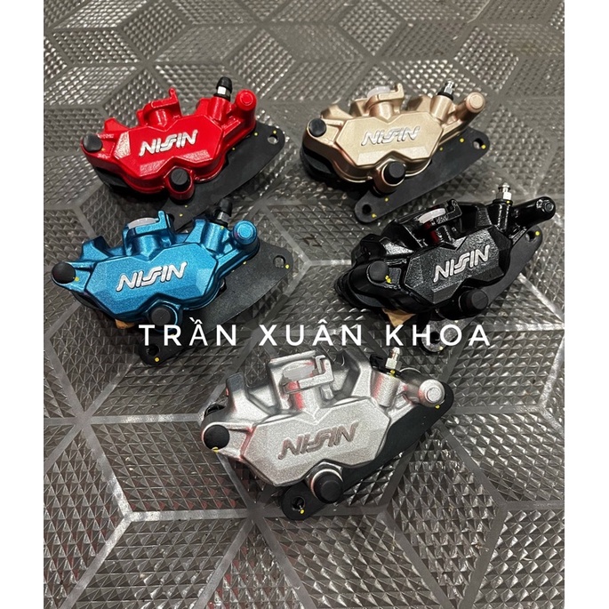 Heo dầu Nissin Thái 2piston chính hãng gắn xe máy