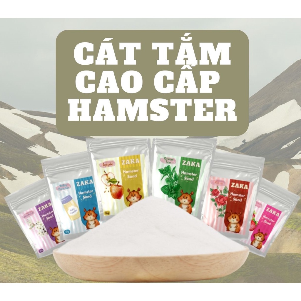 Cát tắm thơm dành cho hamster 1kg