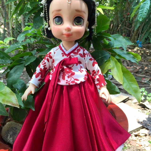 Bộ hanbok cho búp bê ani
