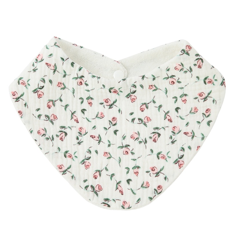 Yếm Ăn Mềm Thân Thiện Với Làn Da 0-24 Tháng Tuổi Kiểu Vintage Dành Cho Bé Trai Gái