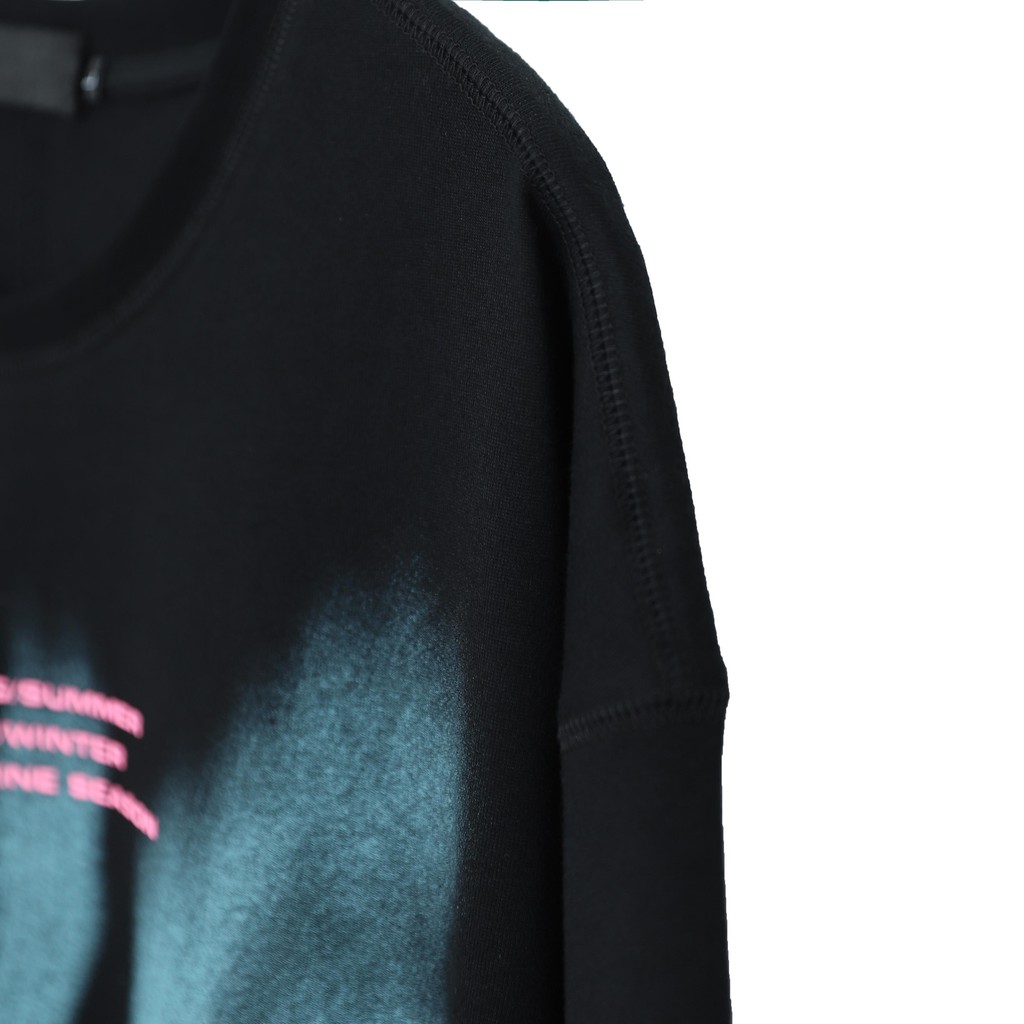 QUARANTINE TSHIRT/black (Áo thun 100% cotton 2 chiều) | BigBuy360 - bigbuy360.vn