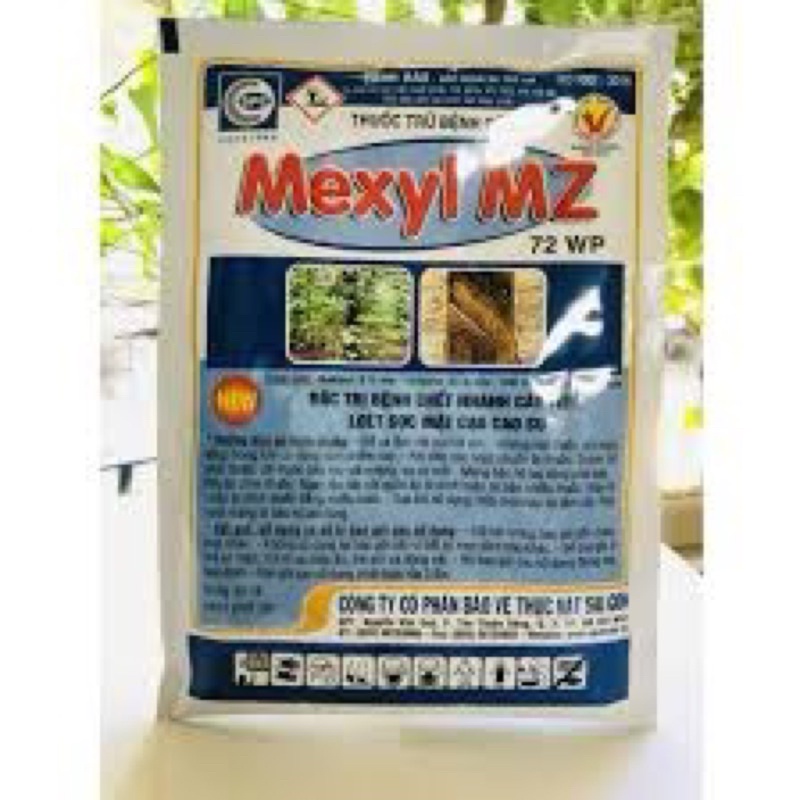 Mexyl MZ 72WP 100g SPC - Trừ Bệnh Vàng Lá, Thối Rể Và Các Loại Nấm Hại Cây Trồng