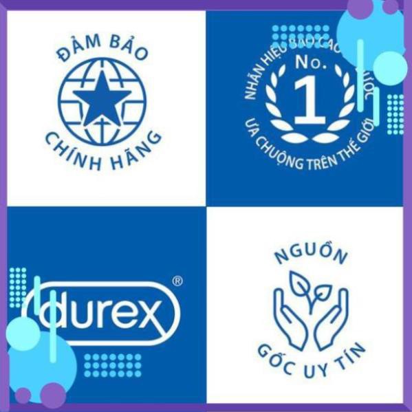 [18+] Bao cao su [COMBO 2 HỘP] Durex Kingtex vừa vặn với đã số đàn ông người Việt (12 bao/1 hộp bcs)