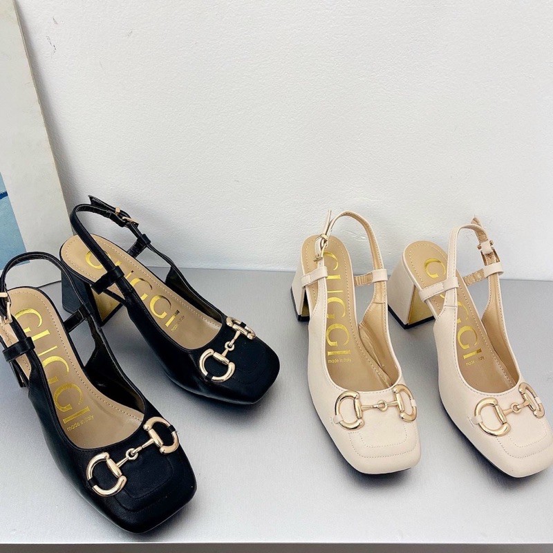 GIÀY BALL G U C C I GÓT VUÔNG 5 PHÂN VỀ LẠI