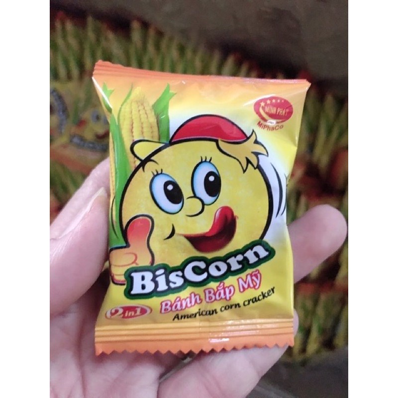 1 kg Bánh Bắp Mỹ Bis Corn Thơm Ngon