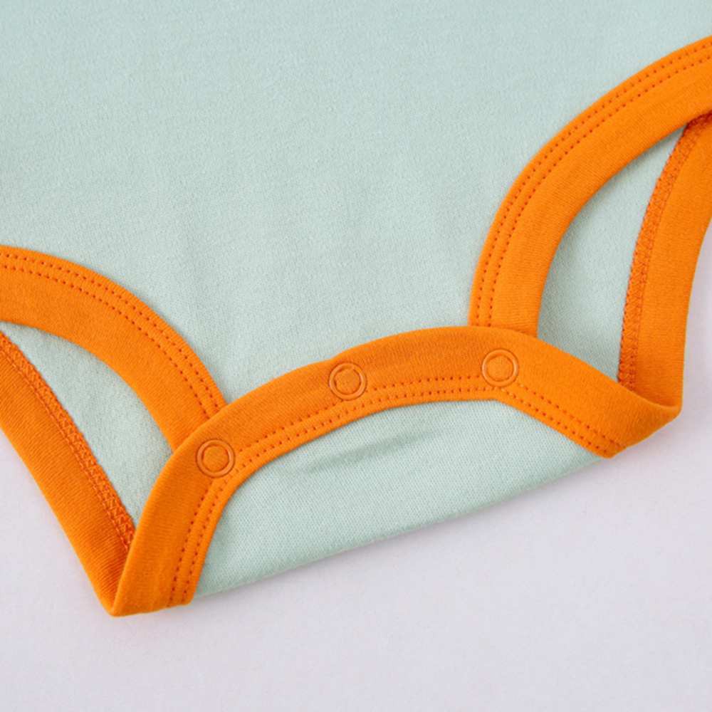 Áo Liền Quần Sanlutoz Màu Xanh Lá Họa Tiết Hoạt Hình Cho Trẻ Sơ Sinh