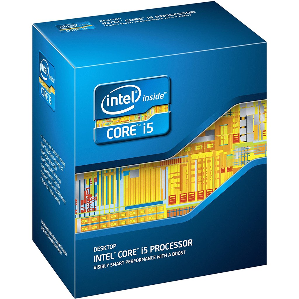 CPU Intel Core I5 2400, I5 2500 socket 1155 3.1ghz turbo 3.4ghz cache 6mb, chạy Main H61, B75, v.v...