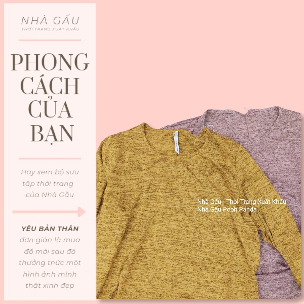 Áo len bigsize dày ấm cho mùa đông hàng xuất khẩu G-collec 300822